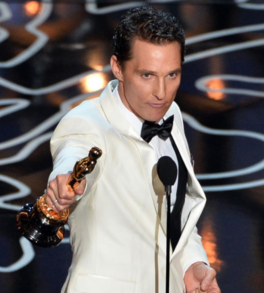 Matthew McConaughey hat seinen ersten Oscar abgestaubt! Der
