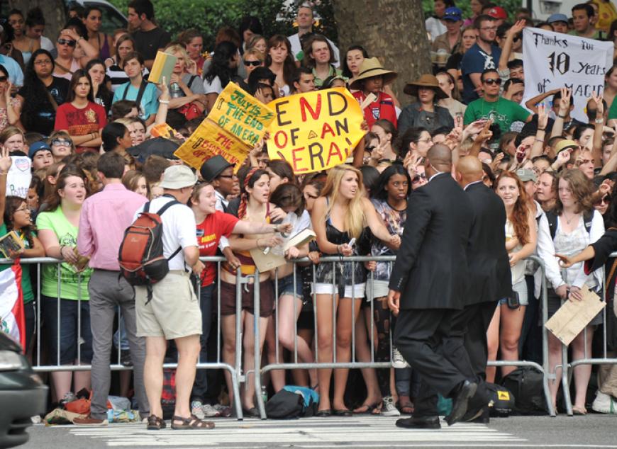 Die Fans kamen in Scharen