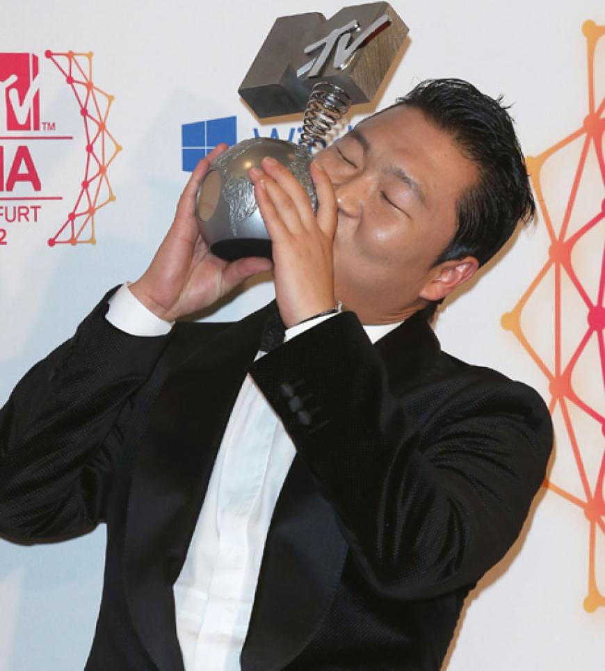 Psy mit seinem