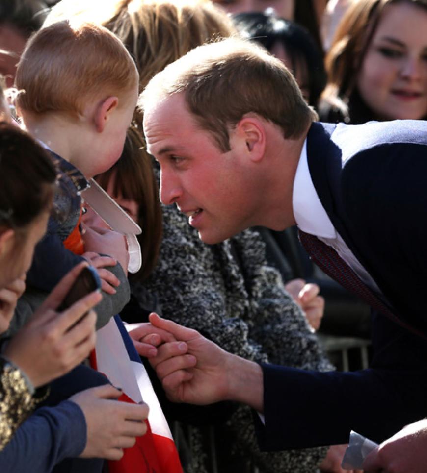 Auch Prinz William liebt Kinder und wünscht sich eine intakte Familie - so eine hatte er selbst nie