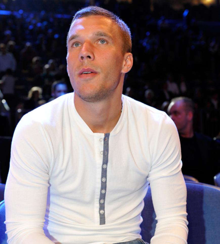 Auch für Lukas Podolski war es ein spannender Kampf