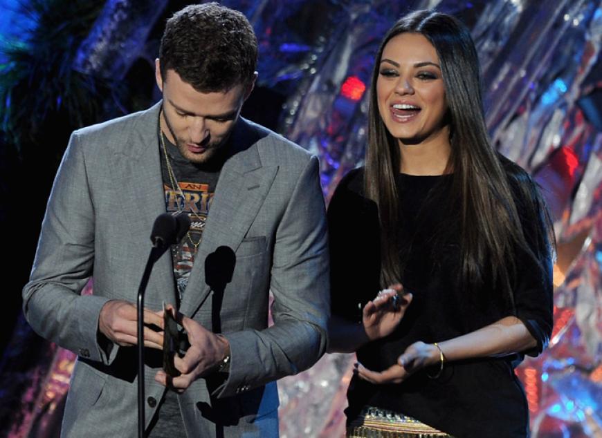 Da war es noch harmlos zwischen Justin Timberlake und Mila Kunis