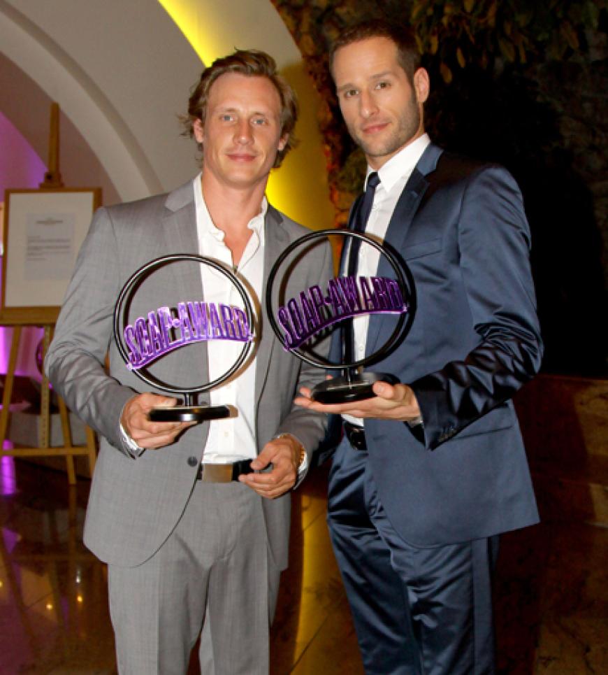 Patrick Kalupa (Bester Darsteller Telenovel und Lee Rychter (Bösester Fiesling) von