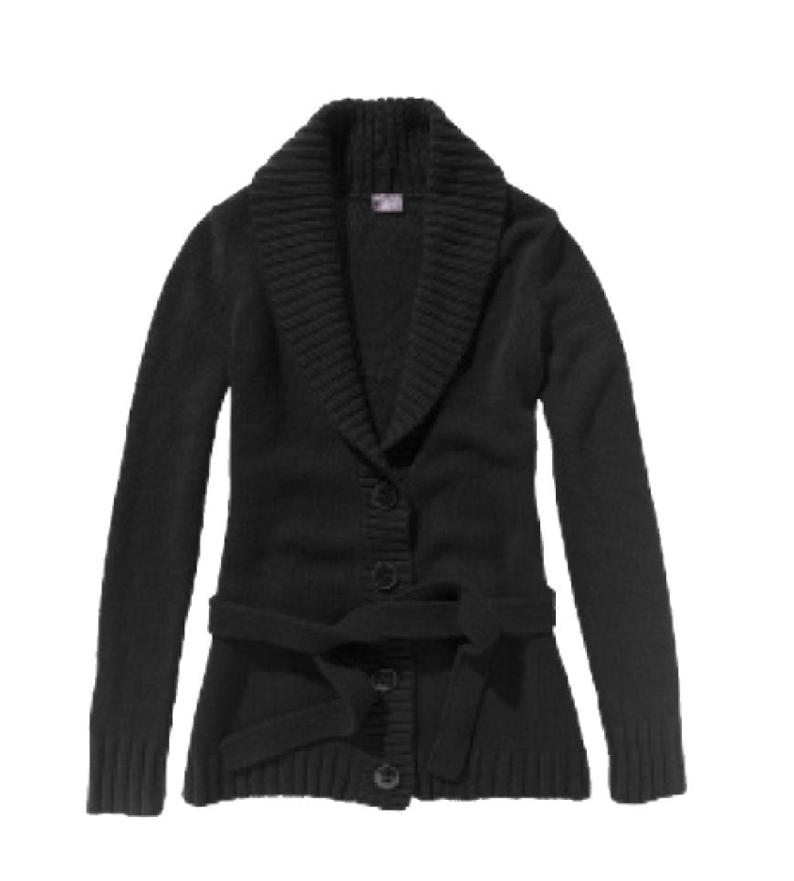 Baumwolljacke mit Schalkragen und Gürtel von Esprit, ca. 40 Euro