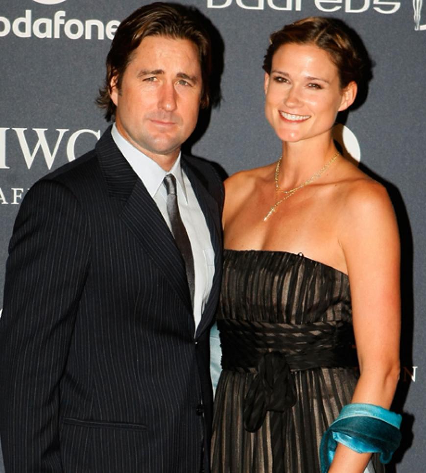 US-Schauspieler Luke Wilson und Meg Simpson