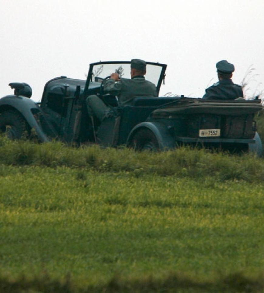 Das Set von Inglourious Basterds