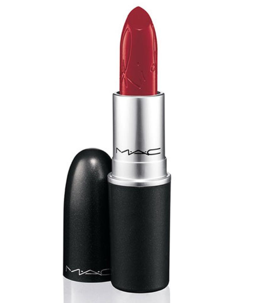 Mit dem Lipstick