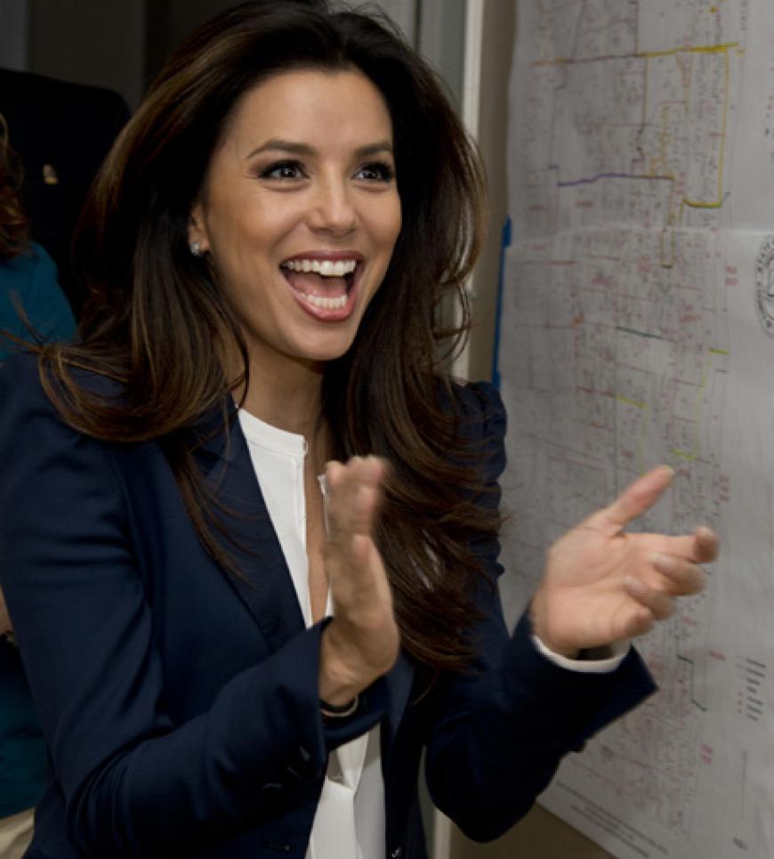 Eva Longoria, Schauspielerin: „Bei mir kommt nichts auf den Tisch, dessen Herkunft ich nicht kenne. Ich esse nur Bio-Kost und keine Fertigprodukte!