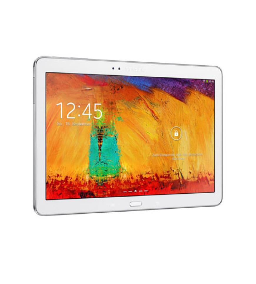 Ausdauernder Akku mit 8.220 mAh. Das Samsung Galaxy Note 10.1 ist kKompatibel zur Samsung GALAXY Gear