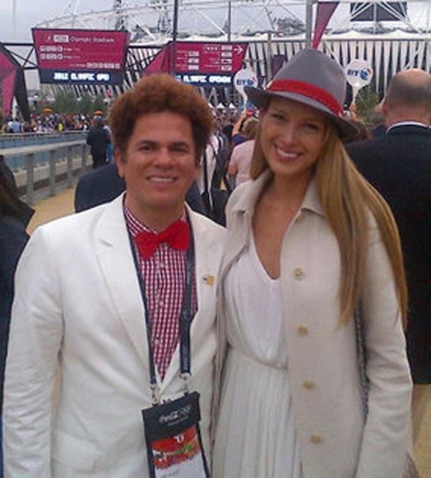 Auch Model Petra Nemcova ist in London und teilte mit ihren Followern diesen Schnappschuss