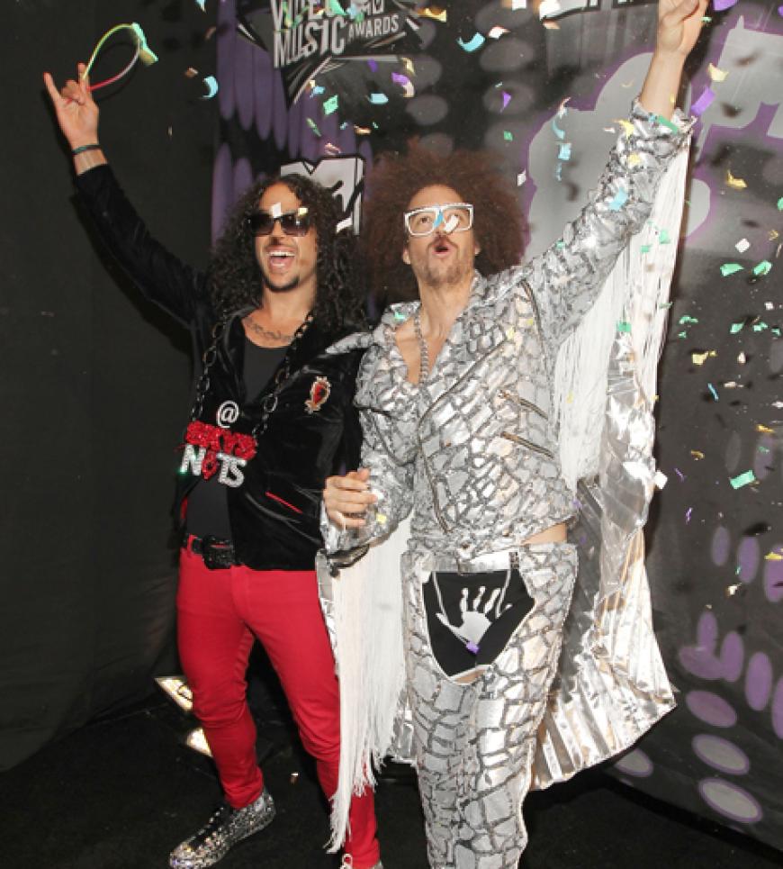 Skyblu und Redfoo von