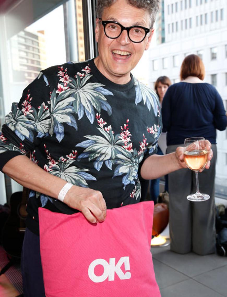 So lässt es sich leben! Rolf Scheider hatte sichtlich gute Laune