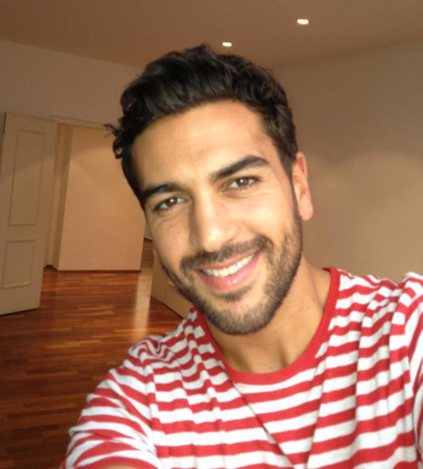 Der Boden sieht schon mal gut aus! Elyas M'Barek