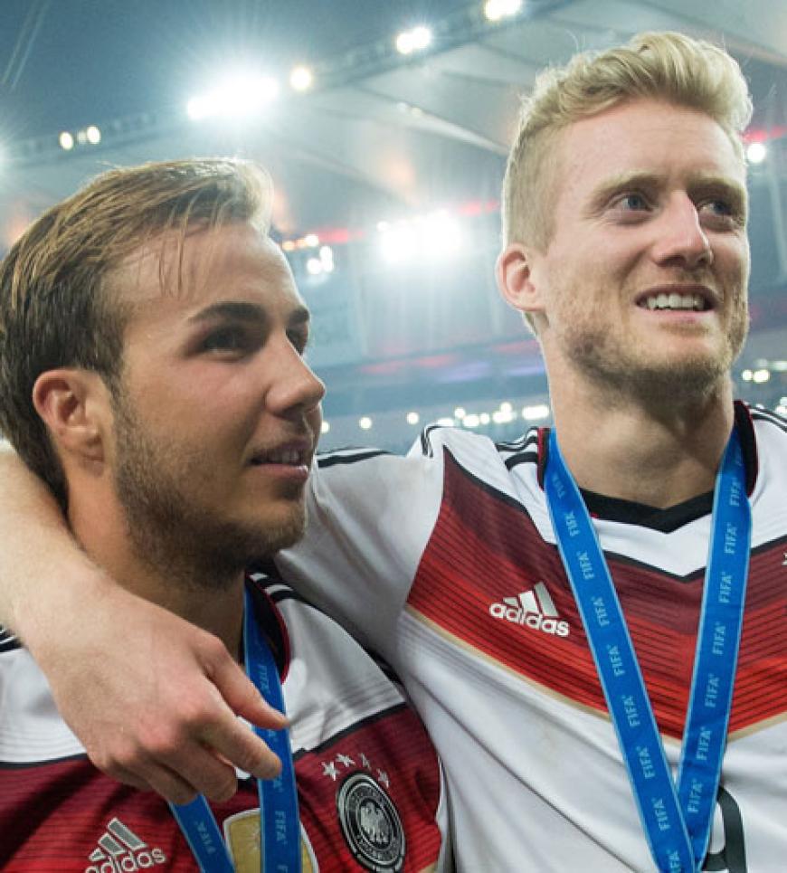 Nach der Fußball-WM in Brasilien flogen Mario Götze und André Schürrle sogar gemeinsam in den Urlaub
