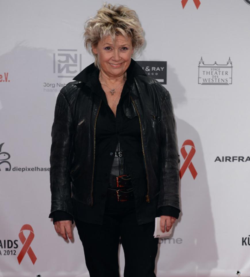 Schauspielerin Gitte Haenning setzt sich für die Gala zugunsten der Berliner Aids-Hilfe ein