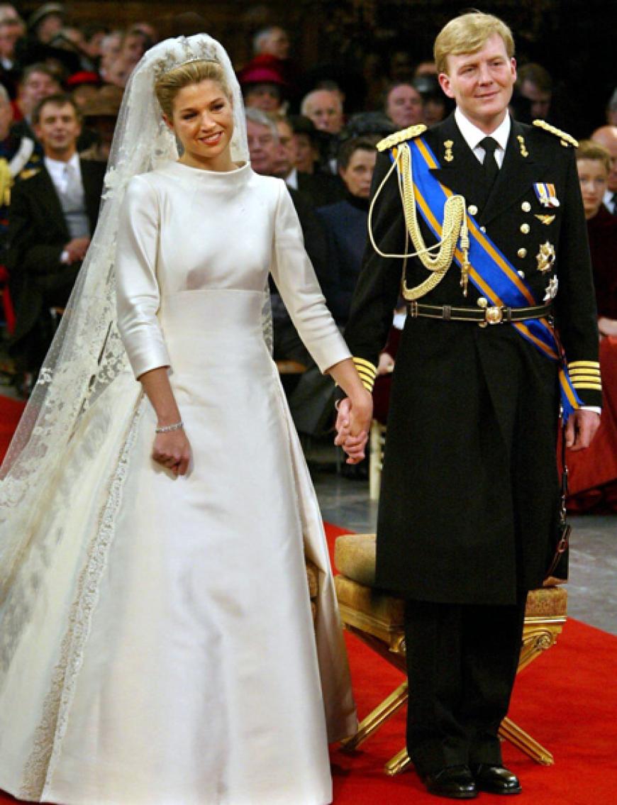 Teurer Spaß: Die Hochzeit von Kronprinz Willem-Alexander und Máxima soll nach Schätzungen 20 Millionen Euro gekostet haben