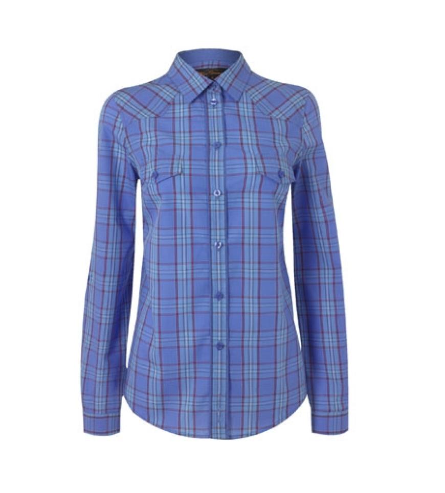 Stylisch-rustikal: Damenhemd von Ben Sherman, ca. 70 Euro