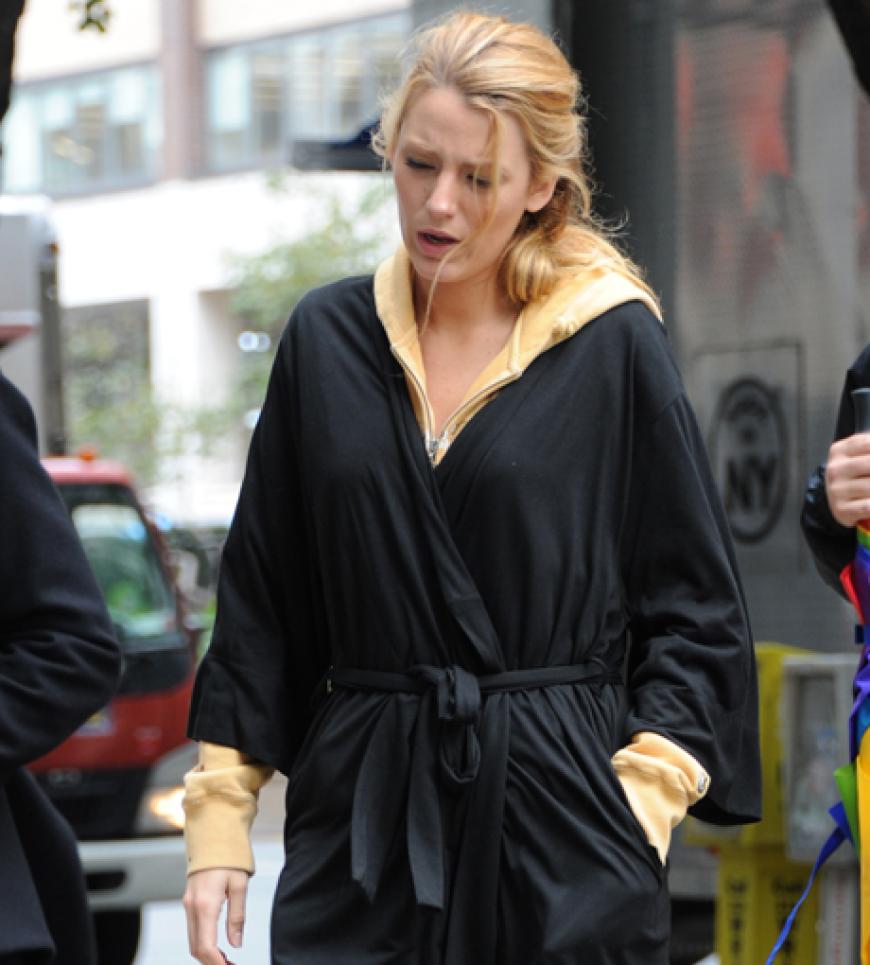 Was? Gar nicht top-gestylt? So kennen wir Blake Lively alias