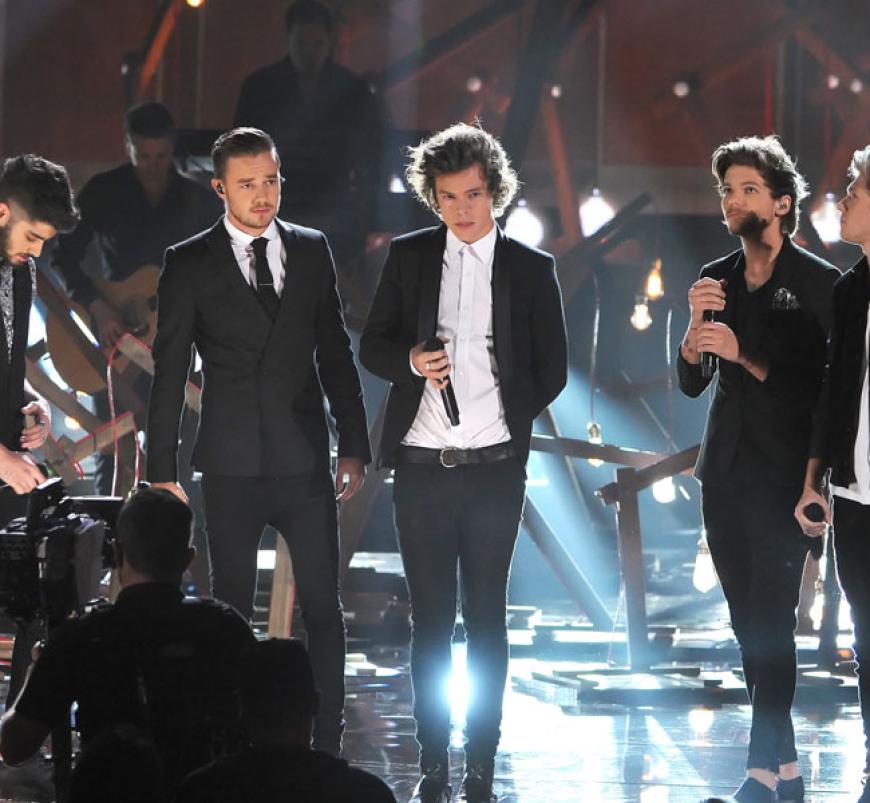 One Direction durften zwei Preise mit nach Hause nehmen