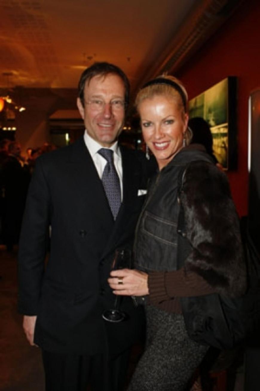 Richard Desmond und Anne Heesch