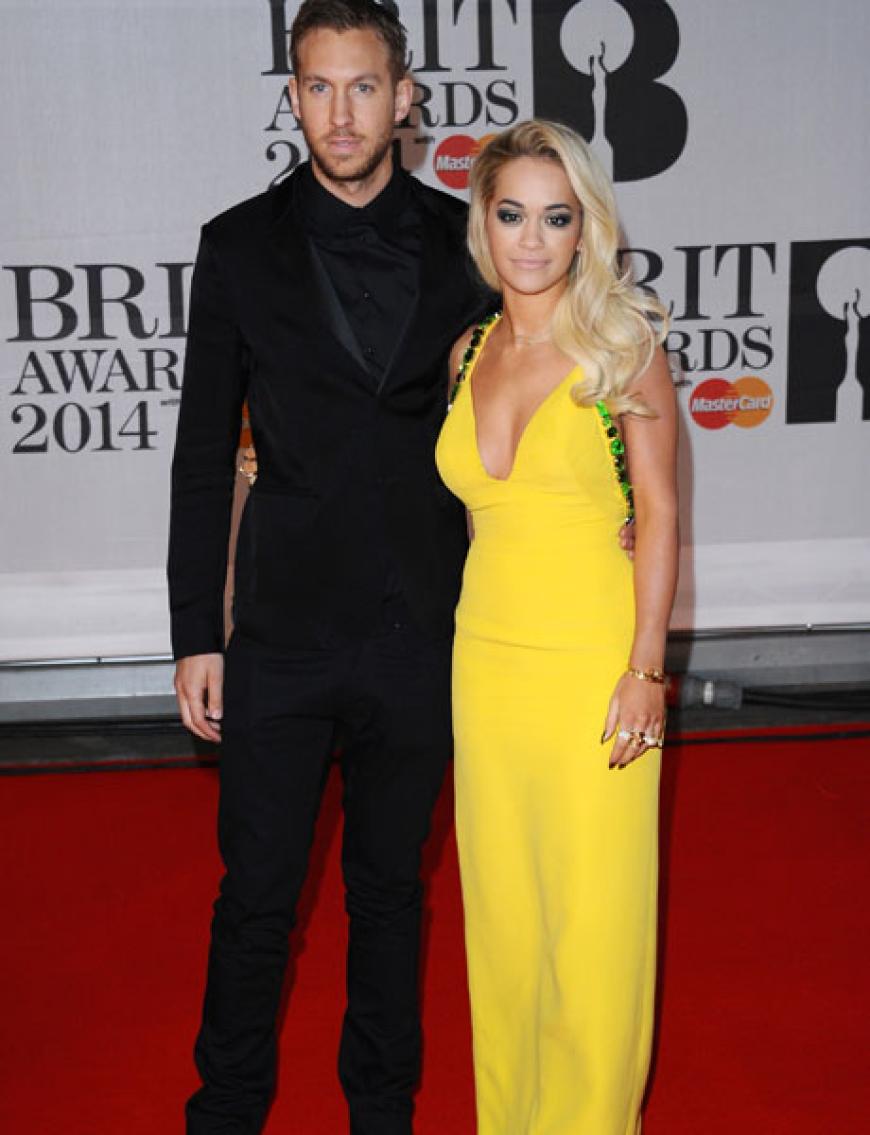 Da ging die Sonne auf: Rita Ora kam mit ihrem Lover Calvin Harris