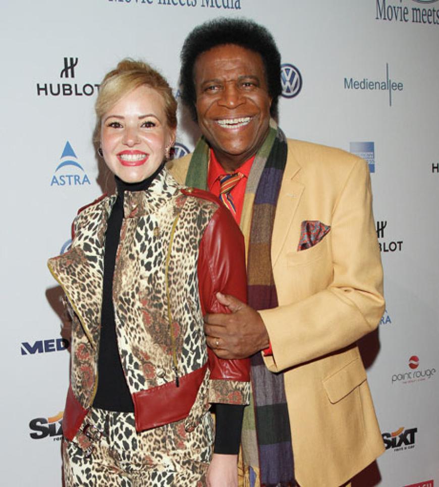 Roberto Blanco mit Freundin Luzandra