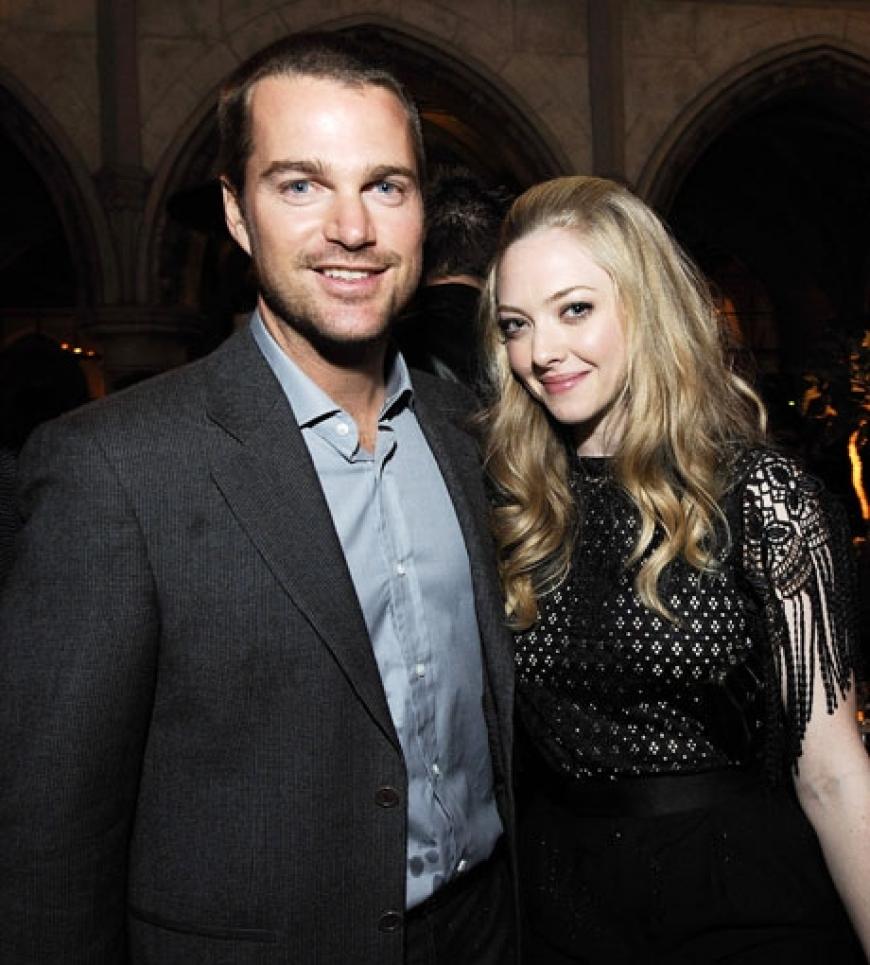 Chris ODonnell posiert mit Amanda Seyfried