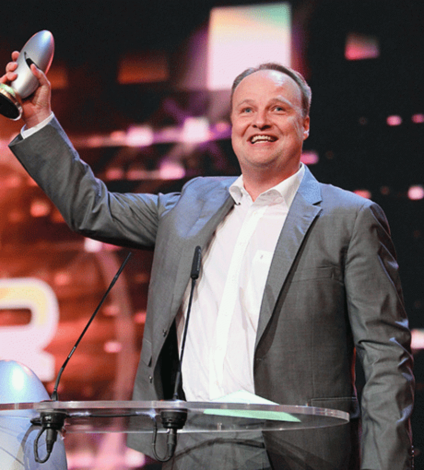 Oliver Welke erhält den 'Deutschen Comedypreis' in der Kategorie 'Bester Komiker'