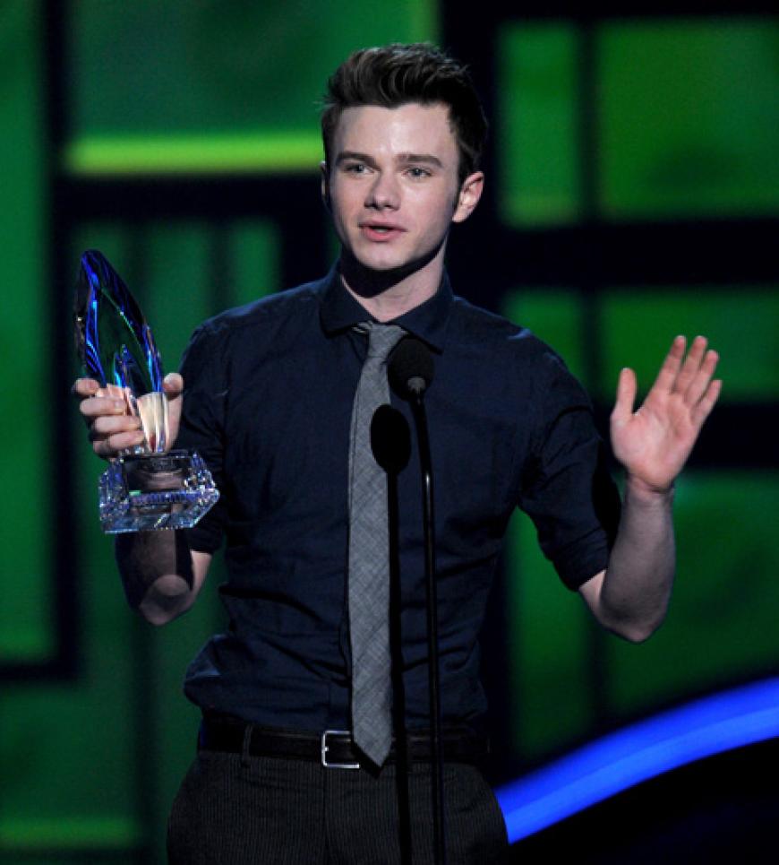 Serienstar Chris Colfer gewann in der Kategorie