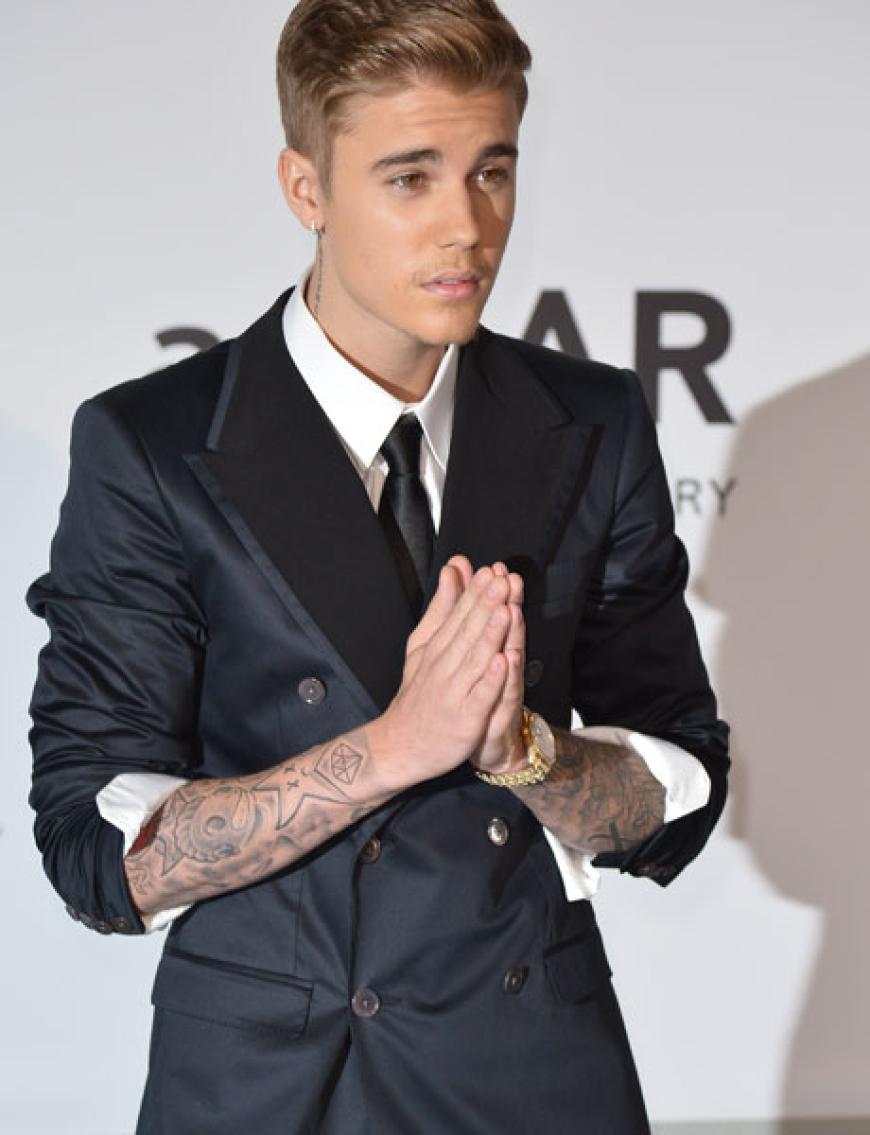 Machte endlich mal auf braven Jungen: Teenieschwarm und Möchtegern-Badboy Justin Bieber