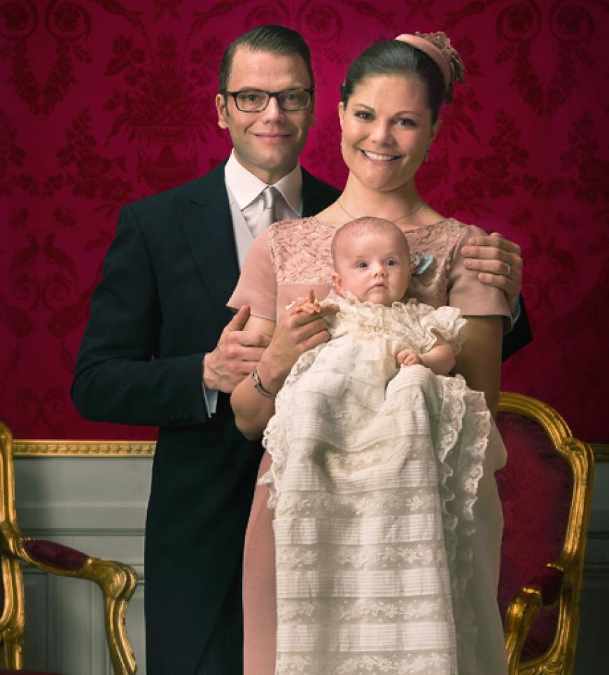 Das erste offizielle Familienbild