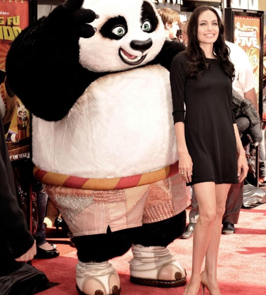 Angelina Jolie beim DVD-Release des Kino-Films