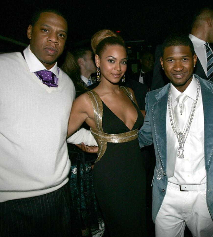 Prominente Freunde: Jay-Z, Beyoncé und Usher ...