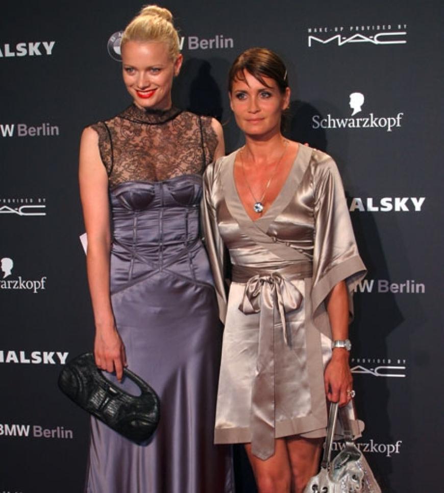 Franziska Knuppe und die Schauspielerin Anja Kling