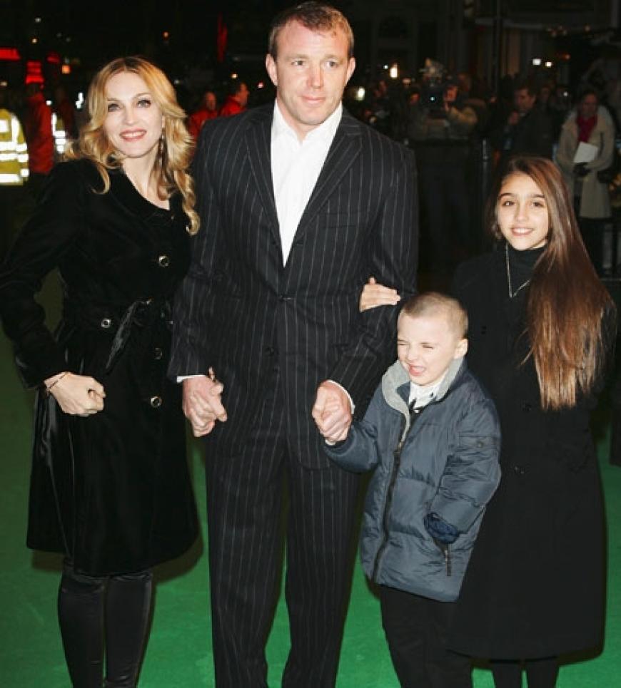 Ihre Ehe endete in einer Blitzscheidung: Madonna und Guy Ritchie