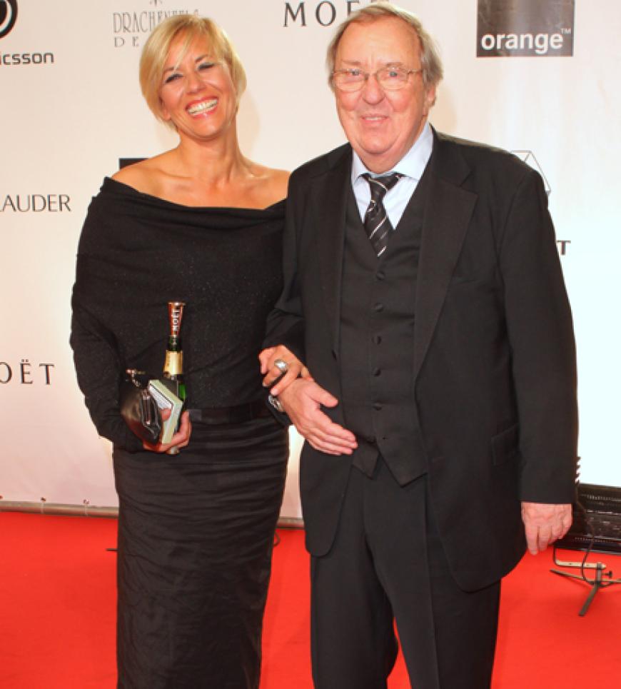 Der deutsche Schauspieler, Regisseur, Drehbuchautor und Filmproduzent Prof. Vadim Glowna kam gemeinsam mit seiner Freundin, Schauspielagentin Andrea Lambsdorff