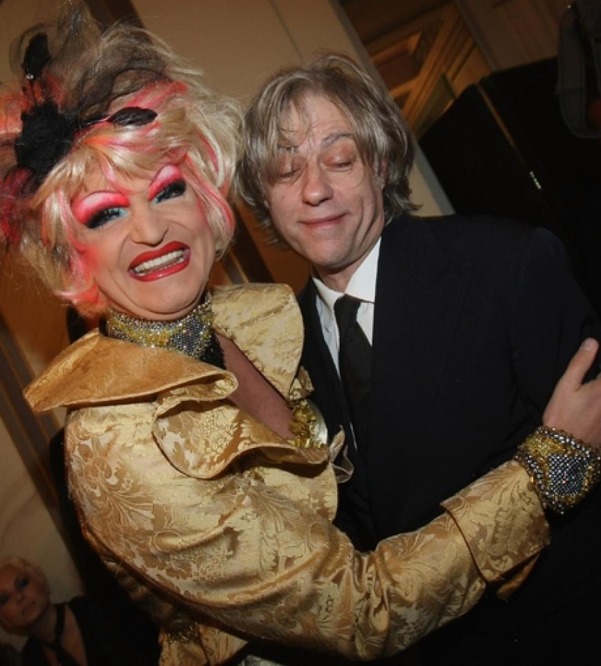 Olivia Jones und Sir Bob Geldof