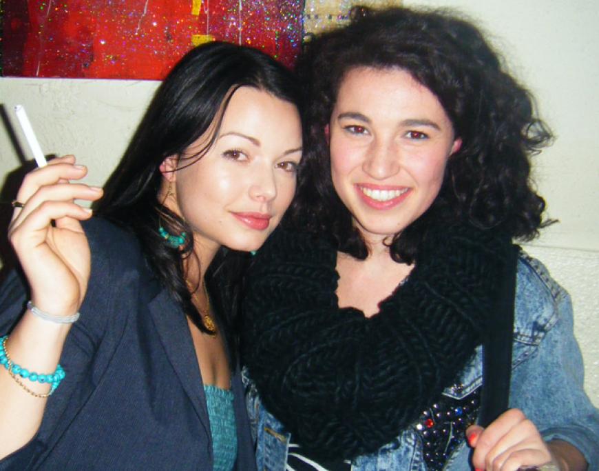 Gemütlich wurde es mit Schauspielerin Cosma Shiva Hagen