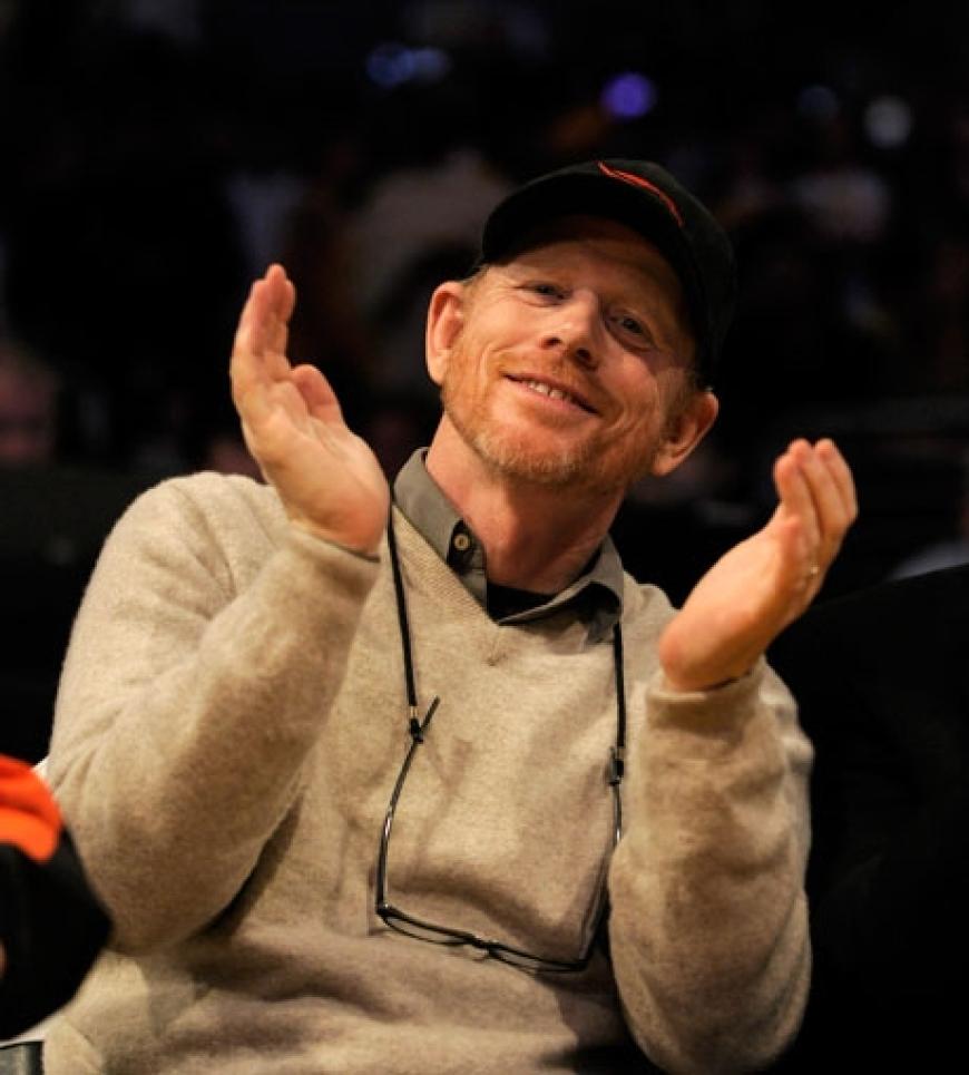 Applaus für ein gelungenes Spiel: US-Regisseur und Schauspieler Ron Howard