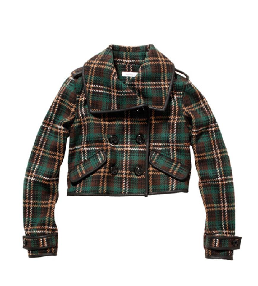 Diese doppelreihige Kurzjacke verleiht jedem Outfit den Brit-Chic. Von C&A, ca. 60 Euro