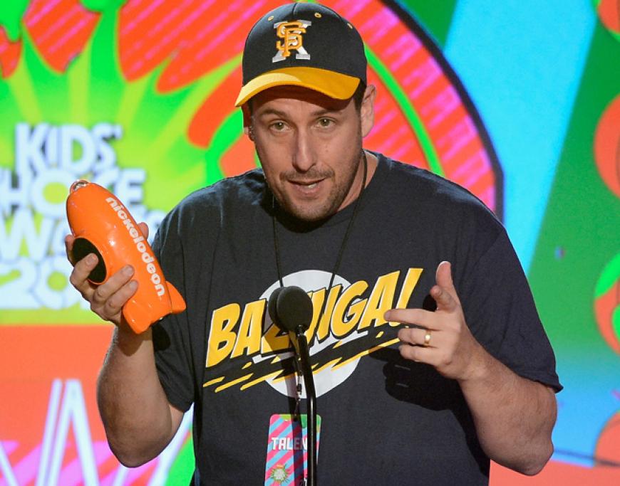Die Kids bestimmen wer Top und wer Flop ist. Schauspieler Adam Sandler gehört zu den Lieblingen der Kleinen und wurde für seine Stimme in dem Animationsfilm