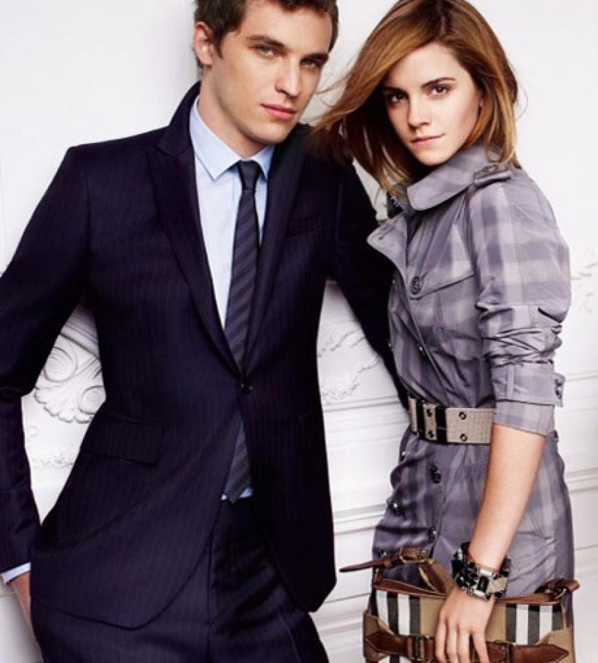 Cool: Emma Watson und Max Hurd
Picture Copyright: Burberry