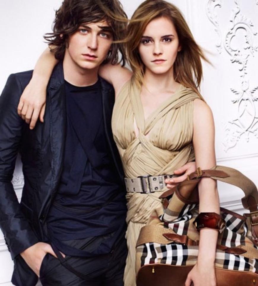 George Craig mit Emma Watson for Burberry
Picture Copyright: Burberry