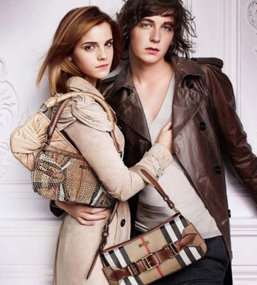 George Craig mit Emma Watson for Burberry
Picture Copyright: Burberry