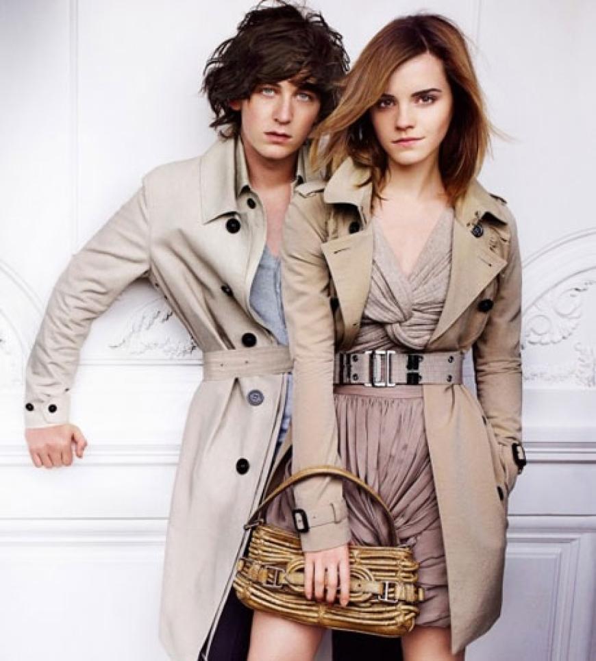 George Craig mit Emma Watson for Burberry
Picture Copyright: Burberry