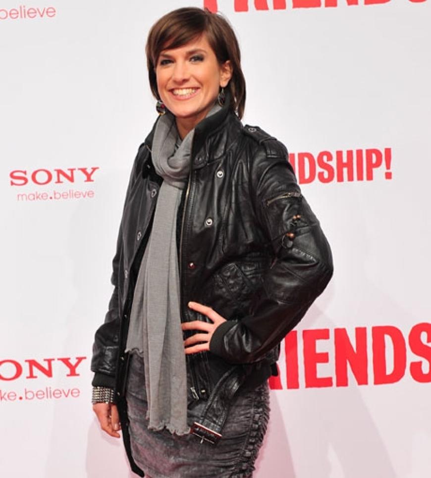 Isabell Horn wärmte sich auch der Aftershowparty auf und feierte bis in den frühen Morgen
