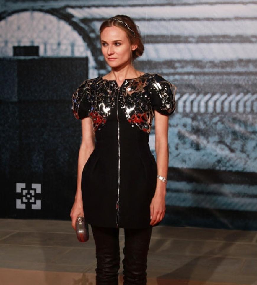 Diane Kruger dreht zur Zeit in Berlin. Da ließ sie sich die Deutschlandpremiere des Films natürlich nicht nehmen und schaute auch schnell vorbei