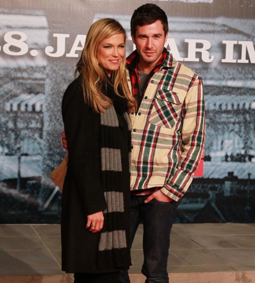 Gut befreundet: Schauspieler Jochen Schropp kam gemeinsam mit TV-Moderatorin Verena Wriedt zur Premiere
