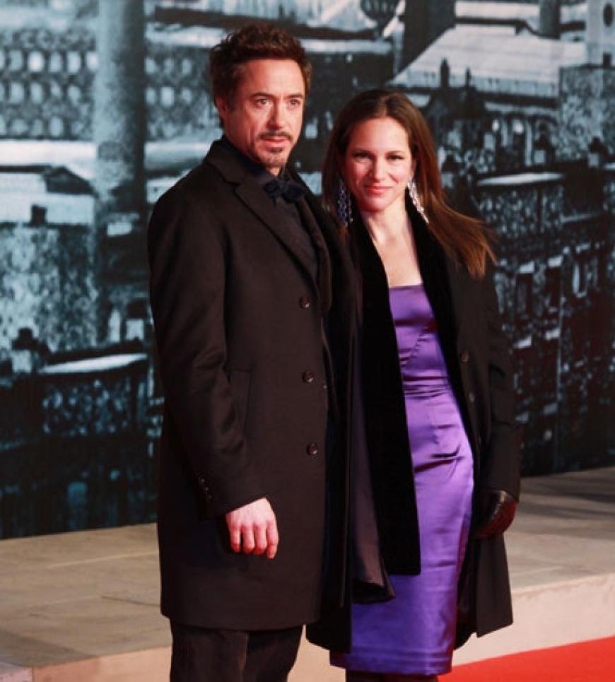Robert Downey Jr. brachte seine hübsche Frau Susan mit
