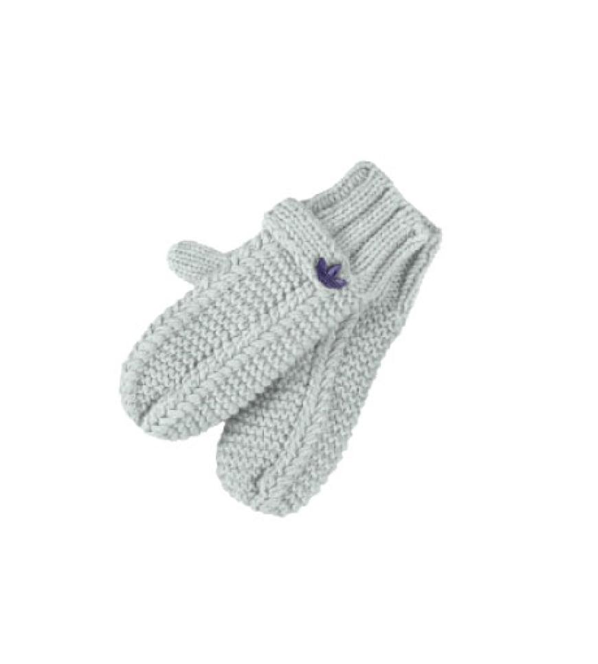 Gestrickte Fäustlinge
von adidas über Frontline,
ca. 20 Euro